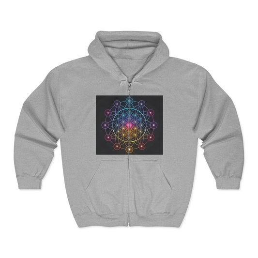 Cosmic Energy Unisex Full Zip Hoodie