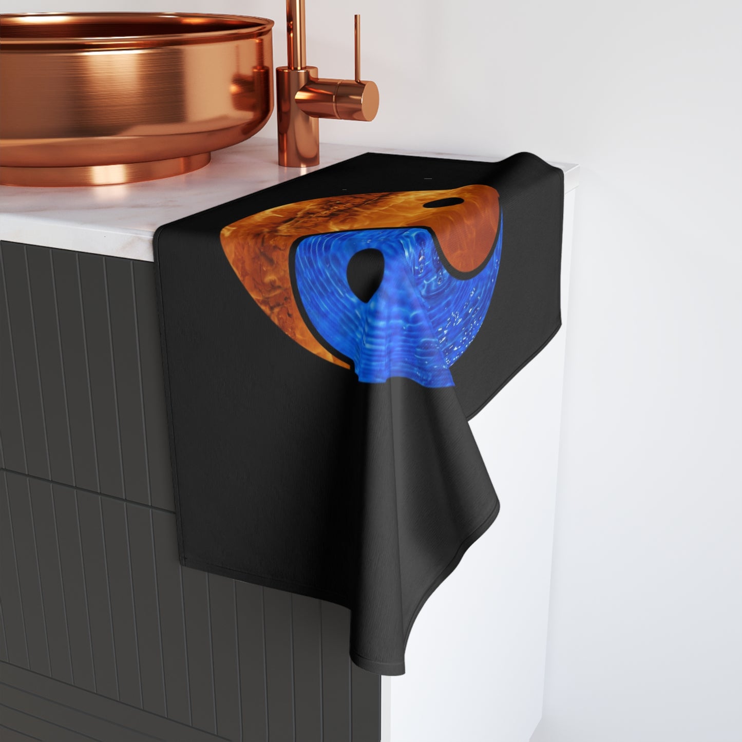 Yin Yang Hand Towel - Balance & Harmony Decor