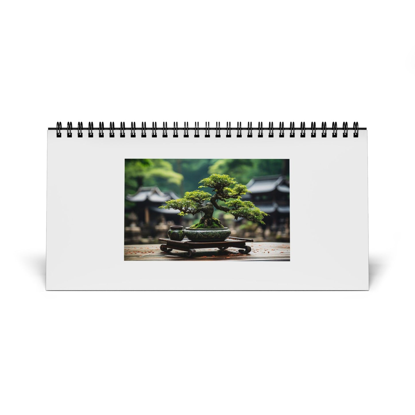 Bonsai Desktop Calendar 2026 - Inspirational Monthly Planner