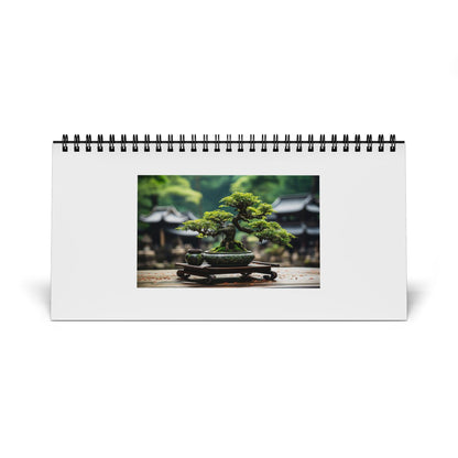 Bonsai Desktop Calendar 2026 - Inspirational Monthly Planner