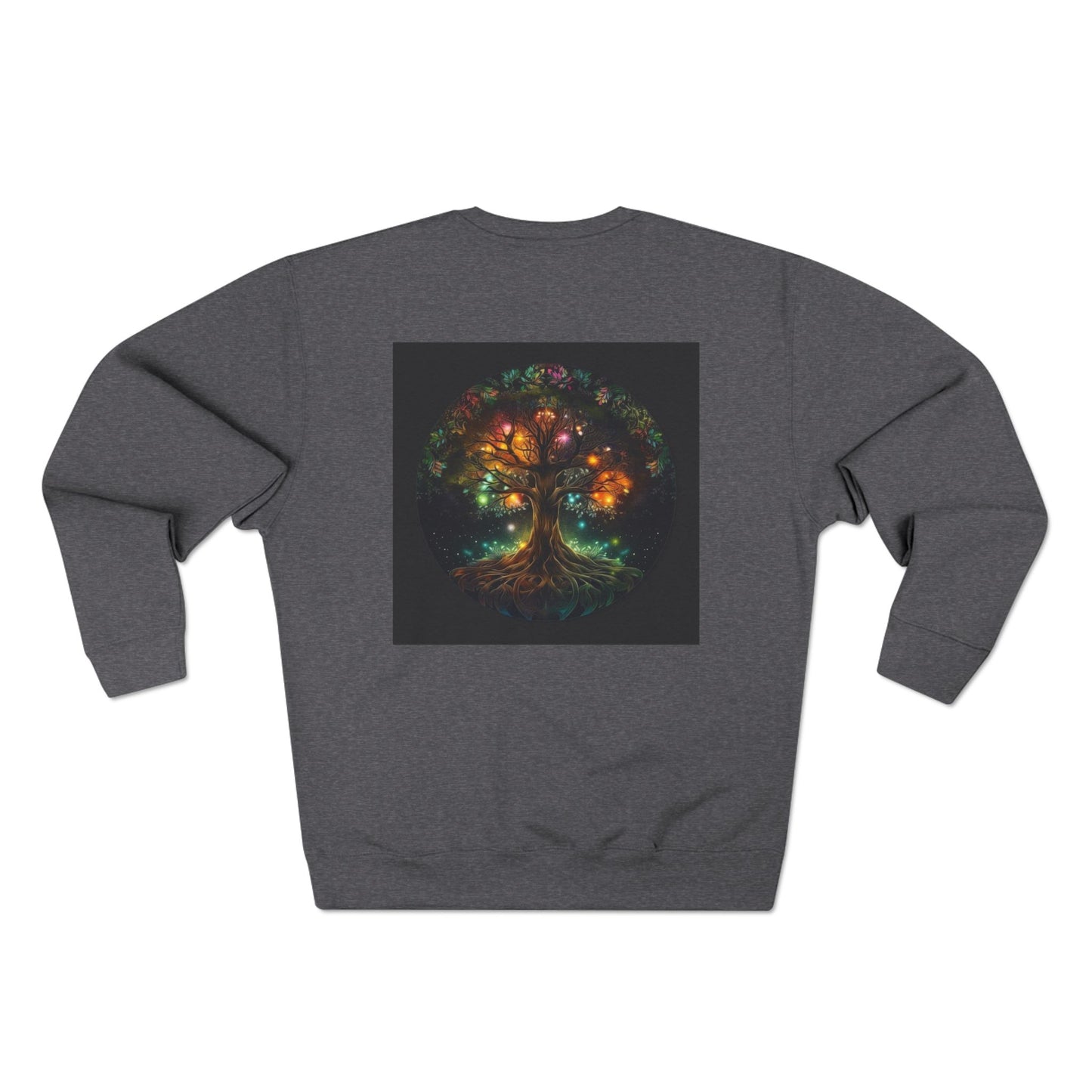 Illuminated Tree of Life Unisex Crewneck Sweatshirt