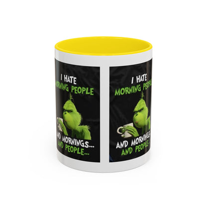 Mug Grinch Hate Morning 11oz