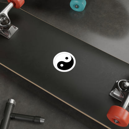 Yin Yang Die-Cut Stickers - Peaceful Vibe for Home & Office Decor
