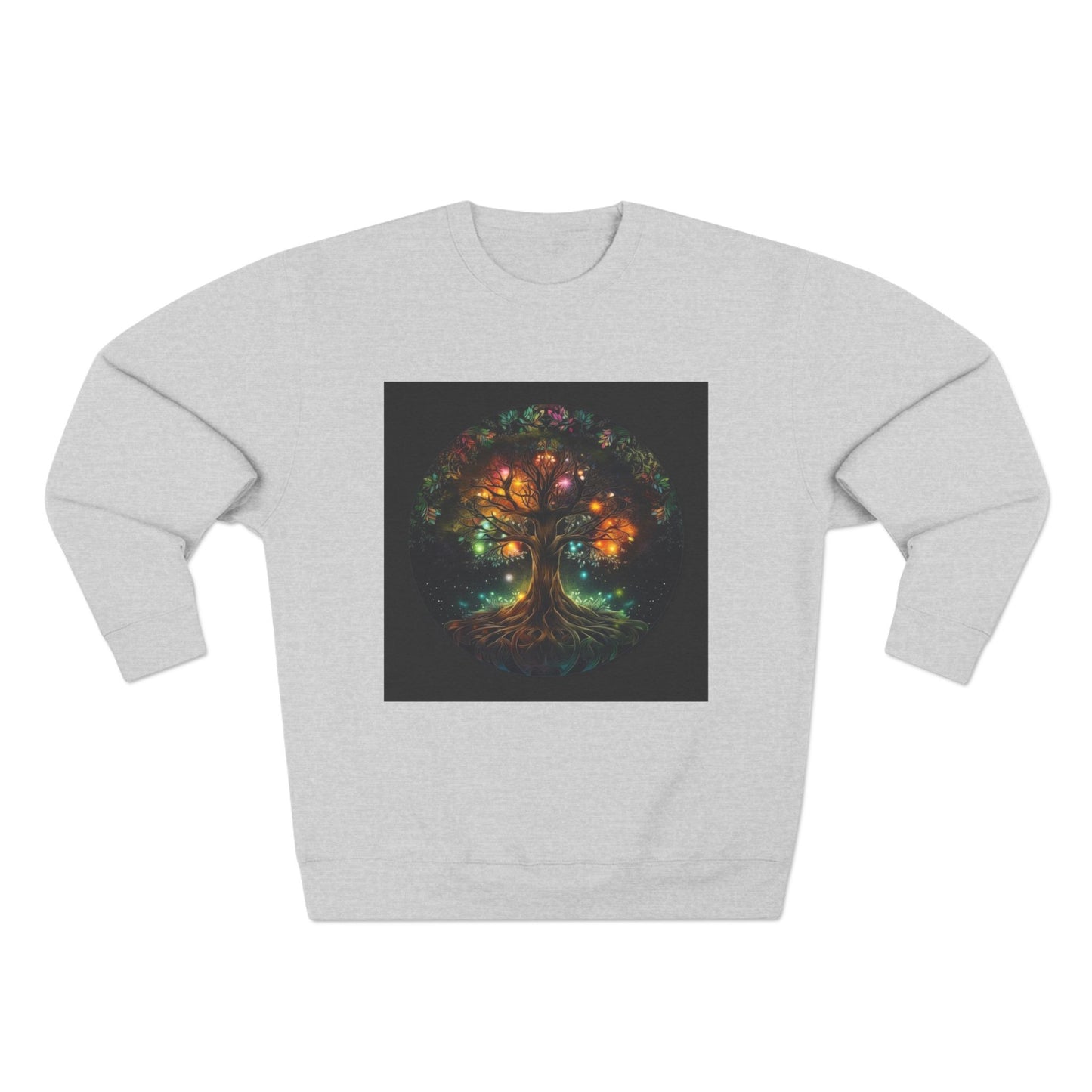 Illuminated Tree of Life Unisex Crewneck Sweatshirt