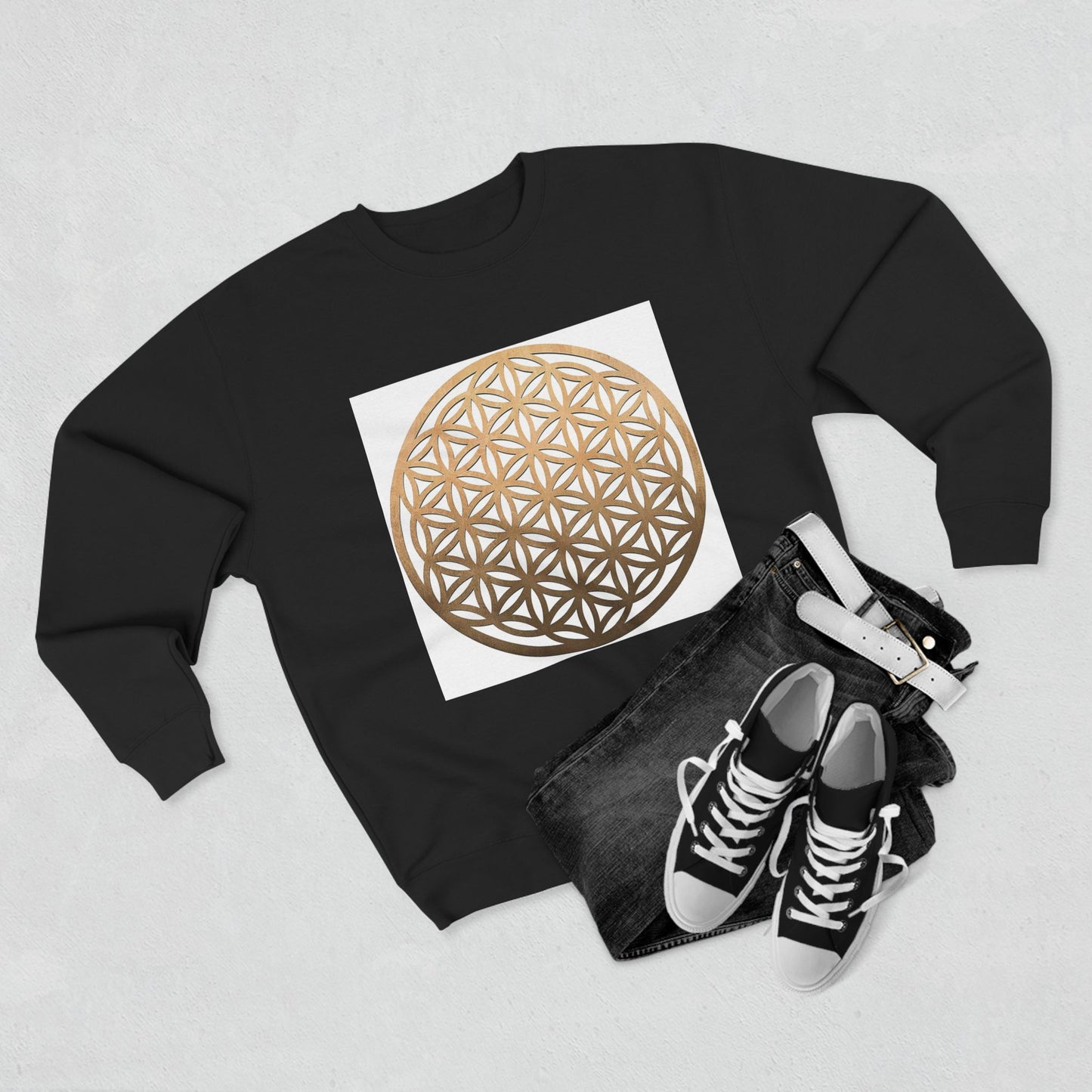 Flower of Life Unisex Crewneck Sweatshirt