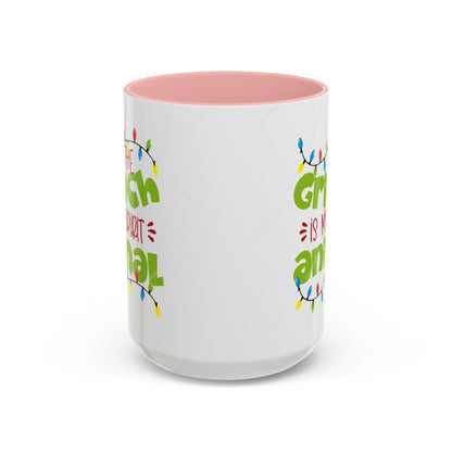 Grinch Spirit Animal Mug, Funny Holiday Coffee Mug, Christmas Gift, Grinch Lovers, Cute Coffee Cup