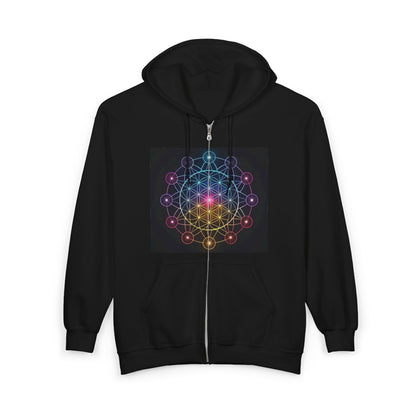 Cosmic Energy Unisex Full Zip Hoodie