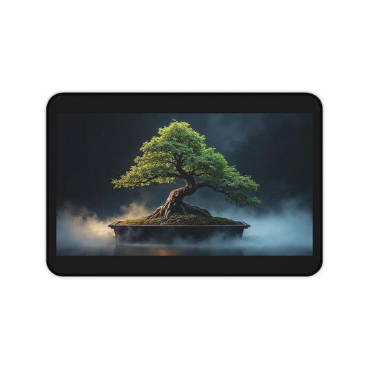 Bonsai Tree Desk Mat - Inspirational Home Office Decor