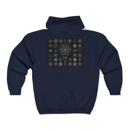 Cosmic Energy Unisex Full Zip Hoodie