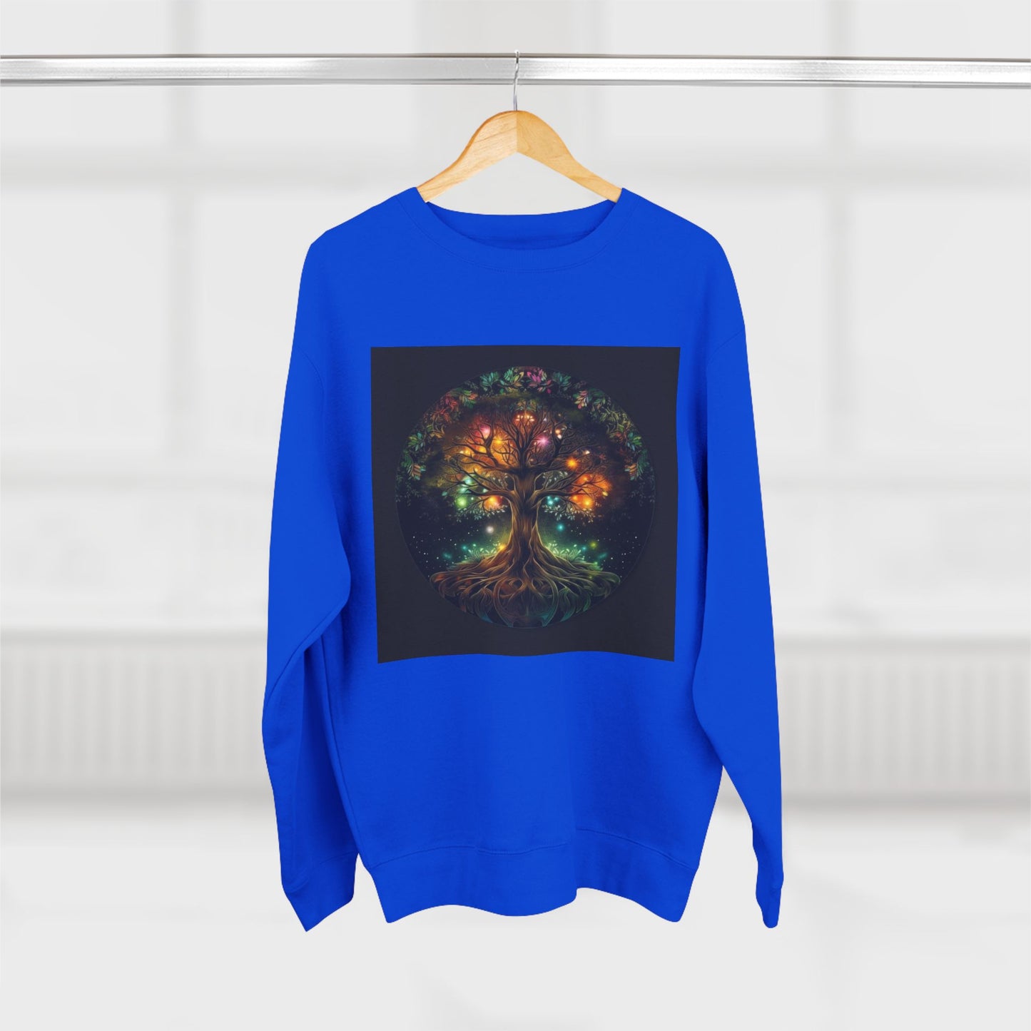 Illuminated Tree of Life Unisex Crewneck Sweatshirt