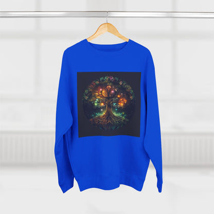 Illuminated Tree of Life Unisex Crewneck Sweatshirt