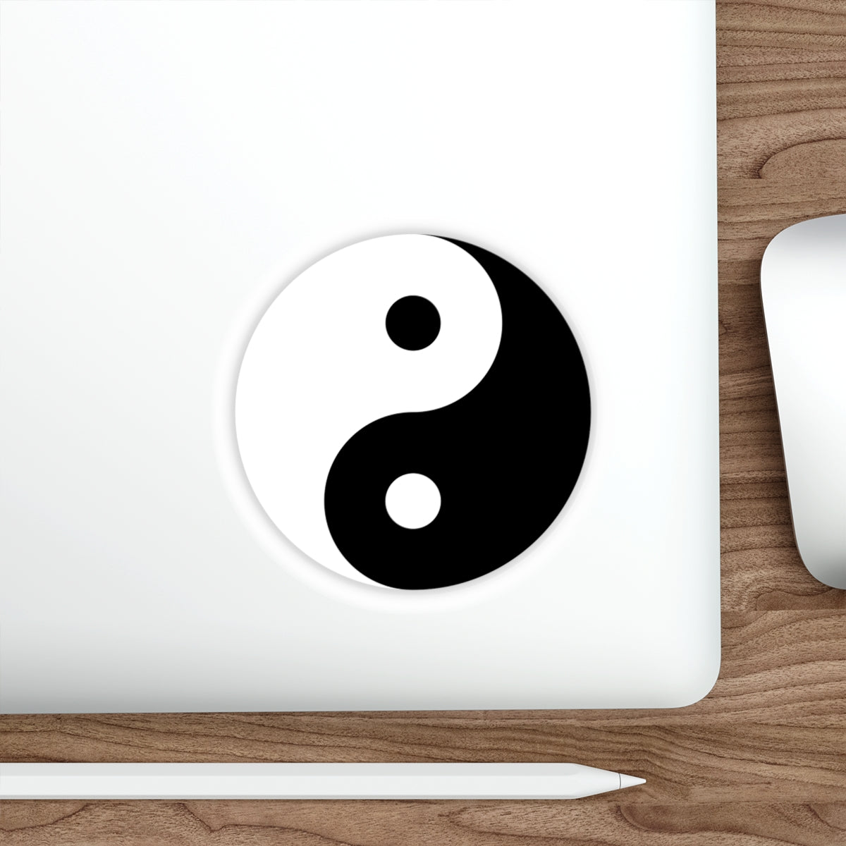 Yin Yang Die-Cut Stickers - Peaceful Vibe for Home & Office Decor