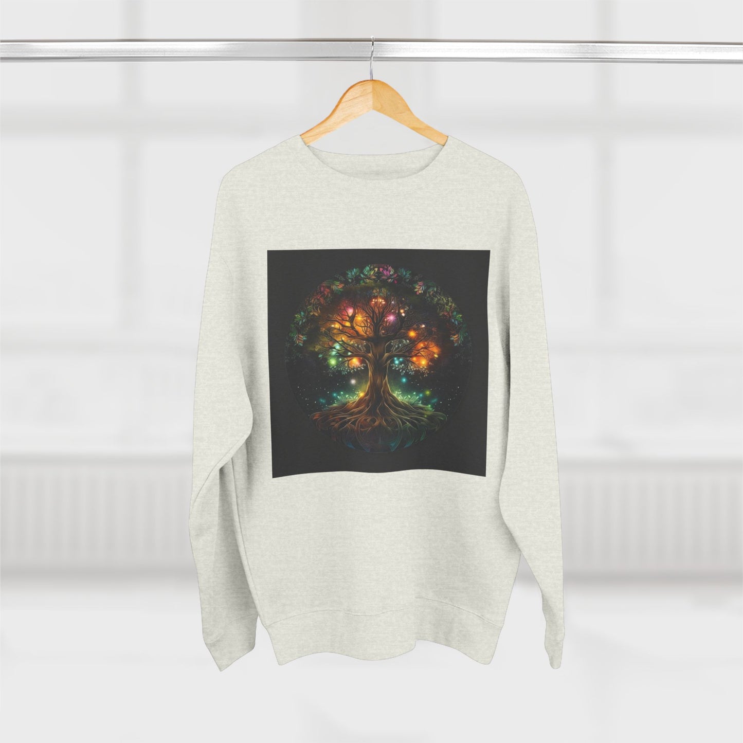 Illuminated Tree of Life Unisex Crewneck Sweatshirt