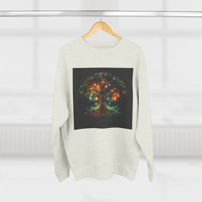 Illuminated Tree of Life Unisex Crewneck Sweatshirt