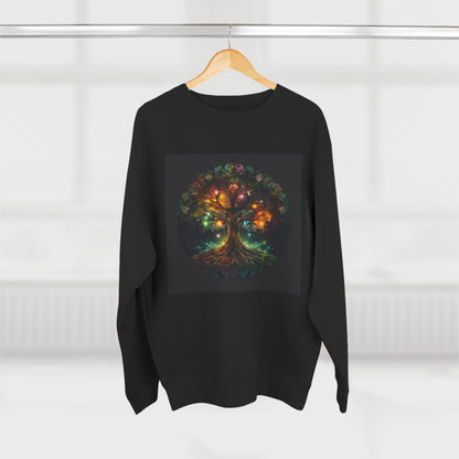 Illuminated Tree of Life Unisex Crewneck Sweatshirt