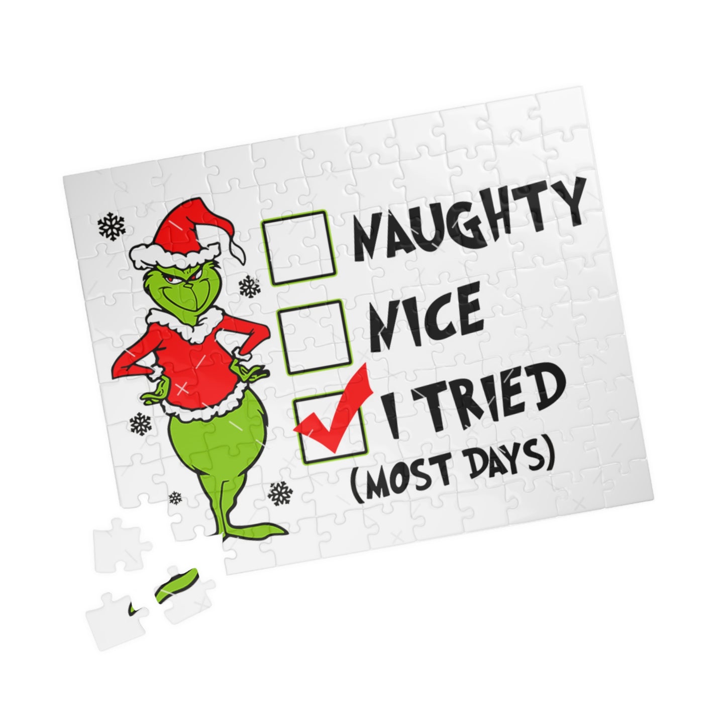 Puzzle - Grinch Theme