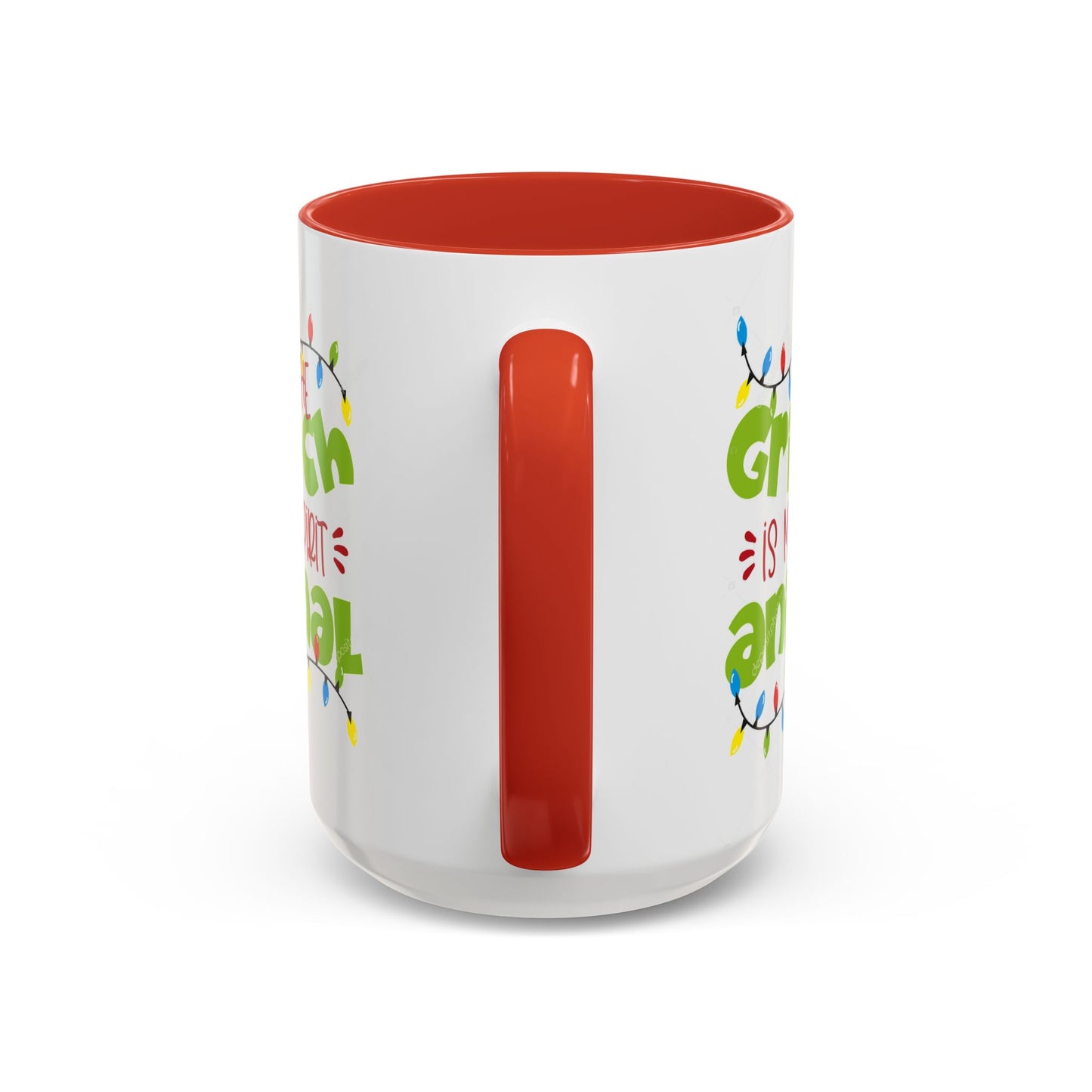 Grinch Spirit Animal Mug, Funny Holiday Coffee Mug, Christmas Gift, Grinch Lovers, Cute Coffee Cup