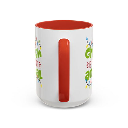 Grinch Spirit Animal Mug, Funny Holiday Coffee Mug, Christmas Gift, Grinch Lovers, Cute Coffee Cup
