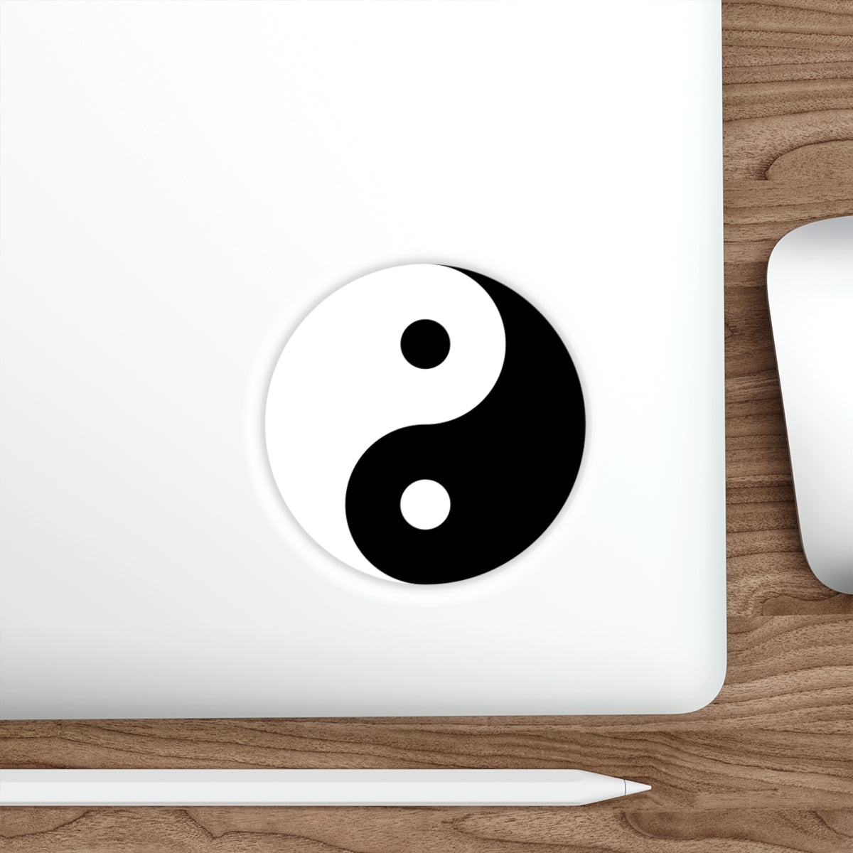 Yin Yang Die-Cut Stickers - Peaceful Vibe for Home & Office Decor