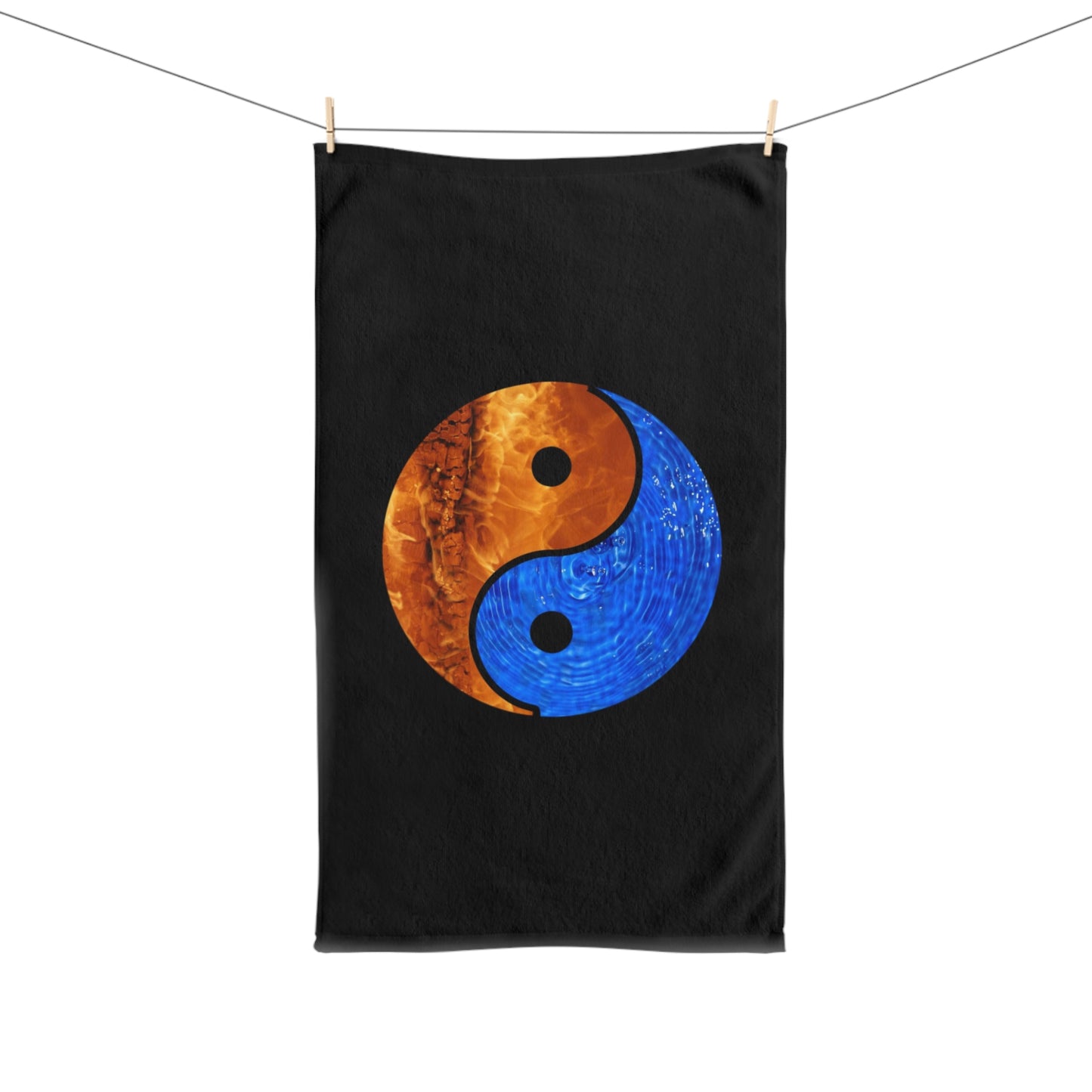 Yin Yang Hand Towel - Balance & Harmony Decor