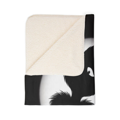 Grinch Sherpa Blanket