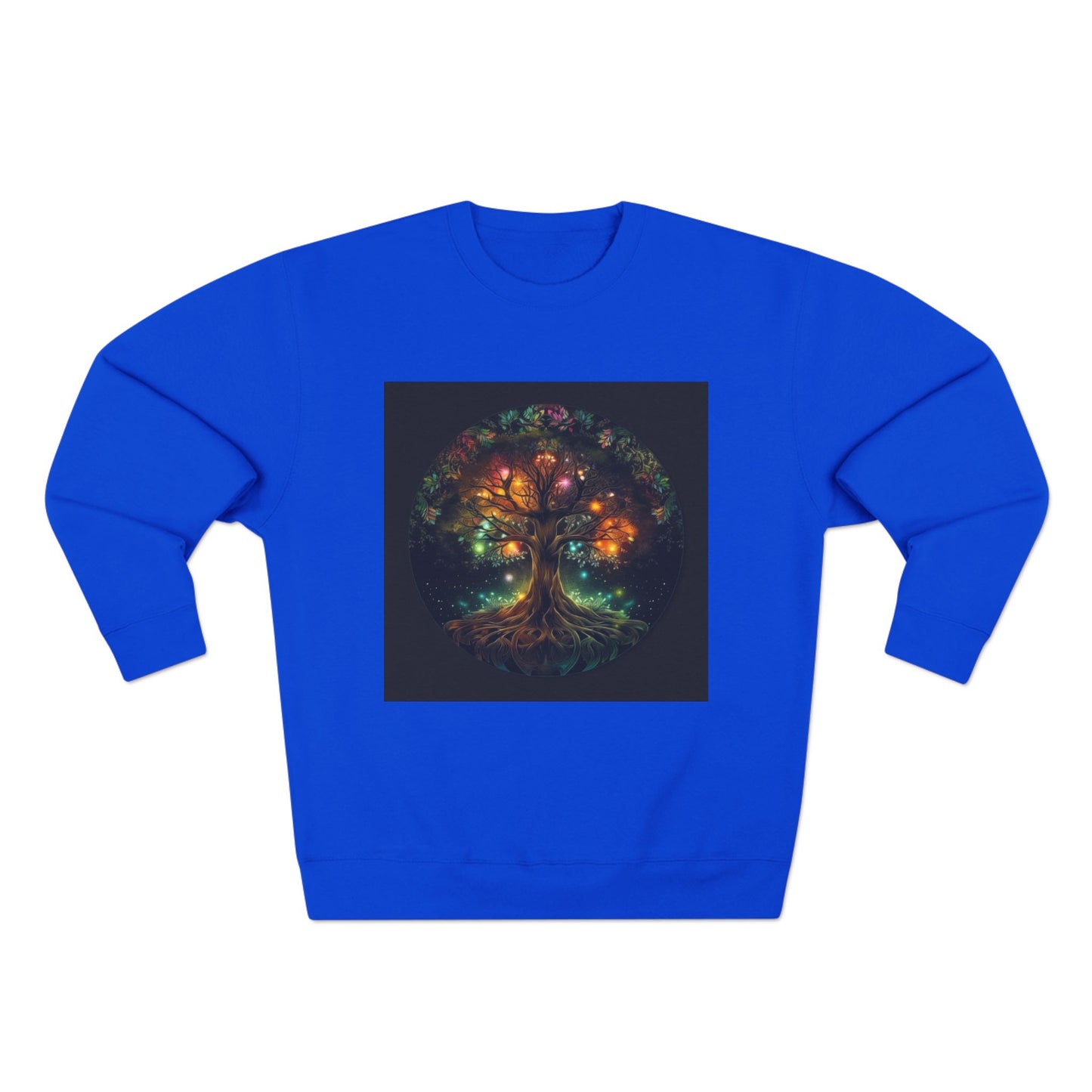 Illuminated Tree of Life Unisex Crewneck Sweatshirt