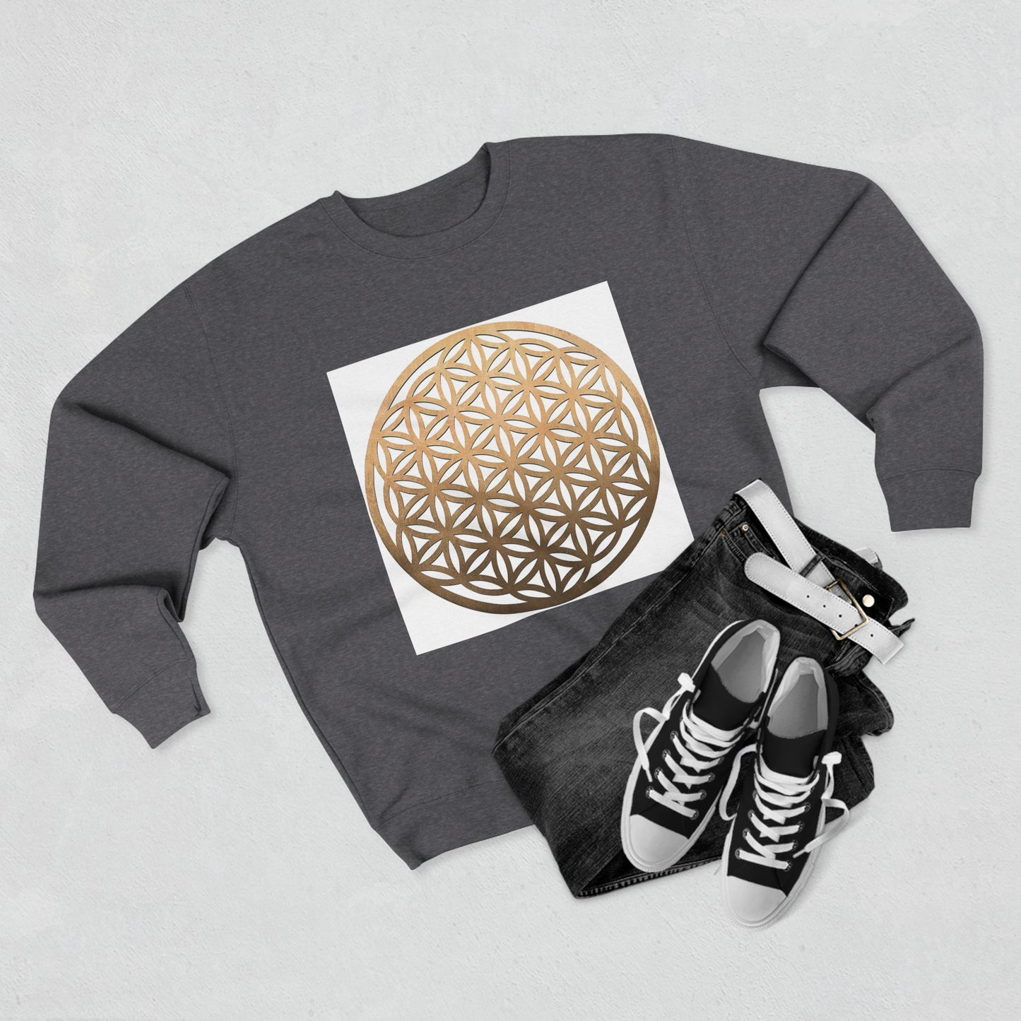 Flower of Life Unisex Crewneck Sweatshirt