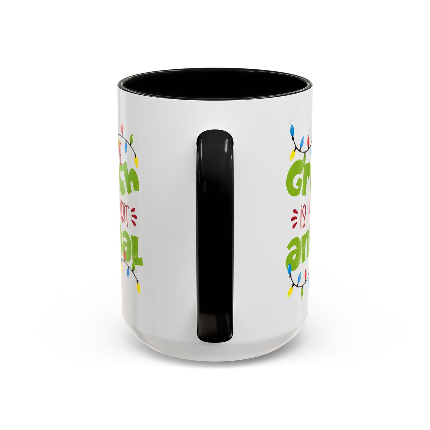 Grinch Spirit Animal Mug, Funny Holiday Coffee Mug, Christmas Gift, Grinch Lovers, Cute Coffee Cup