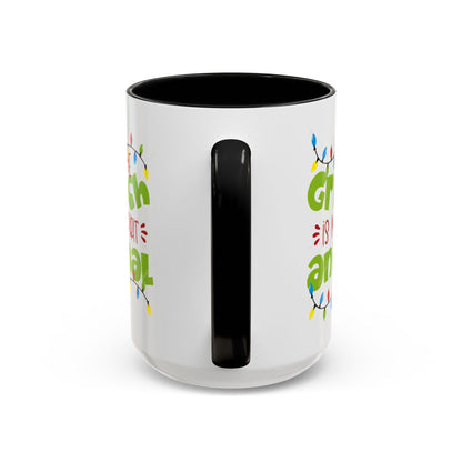 Grinch Spirit Animal Mug, Funny Holiday Coffee Mug, Christmas Gift, Grinch Lovers, Cute Coffee Cup