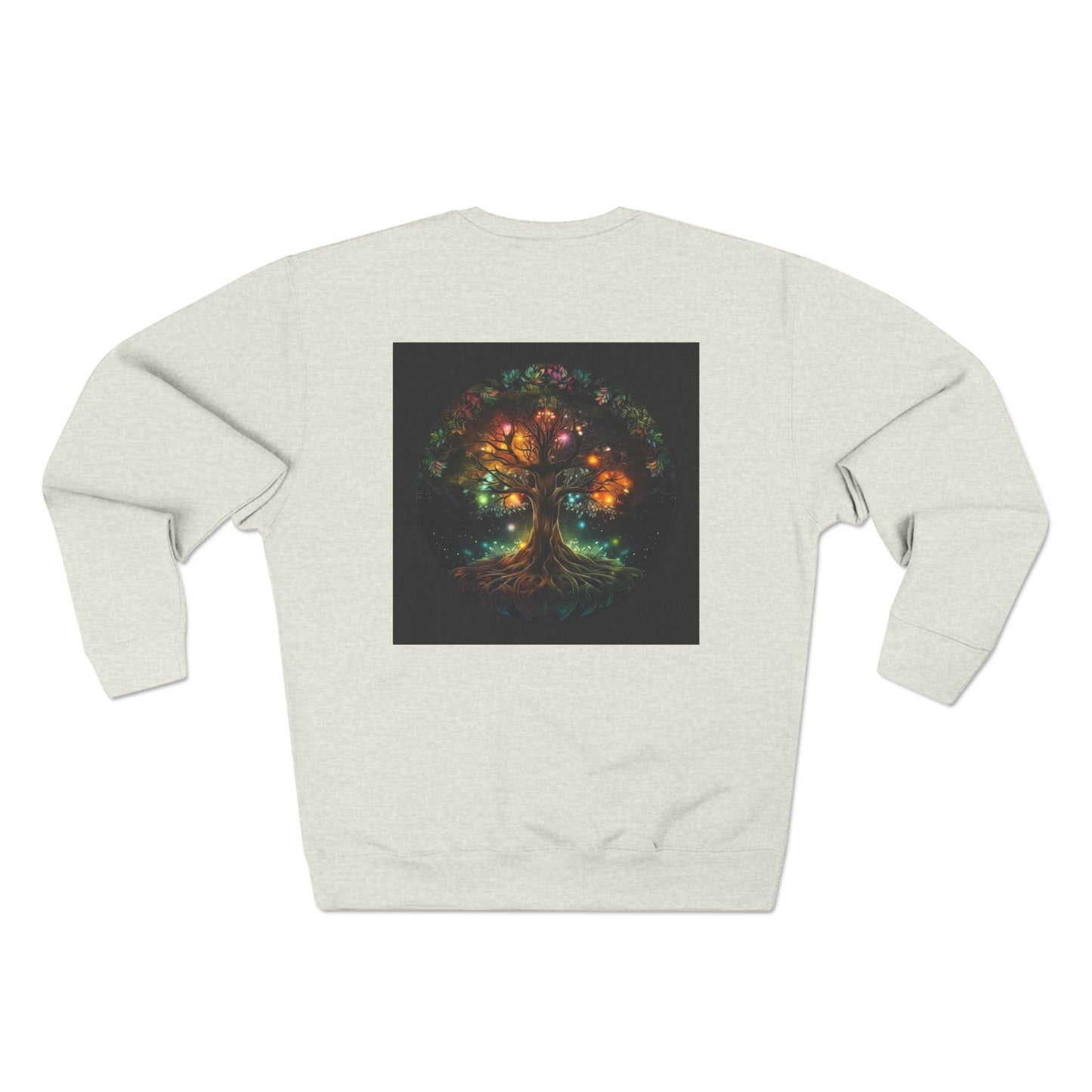 Illuminated Tree of Life Unisex Crewneck Sweatshirt