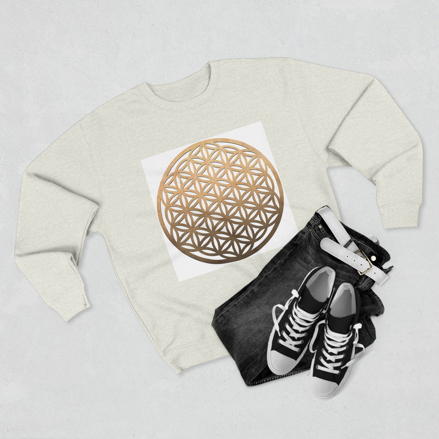 Flower of Life Unisex Crewneck Sweatshirt