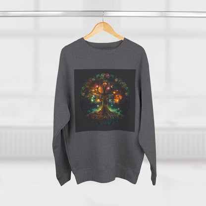 Illuminated Tree of Life Unisex Crewneck Sweatshirt