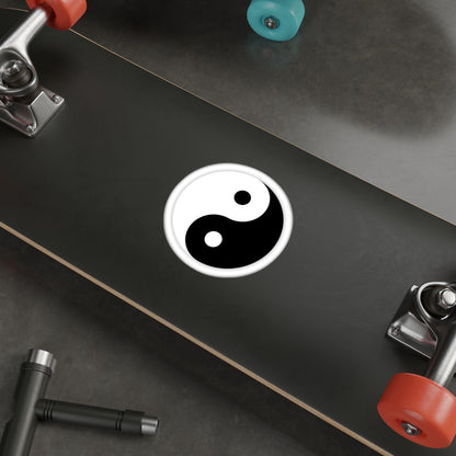 Yin Yang Die-Cut Stickers - Peaceful Vibe for Home & Office Decor