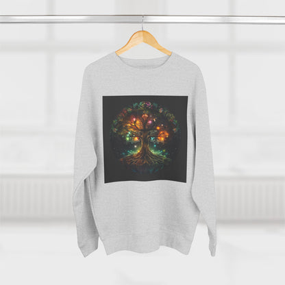 Illuminated Tree of Life Unisex Crewneck Sweatshirt