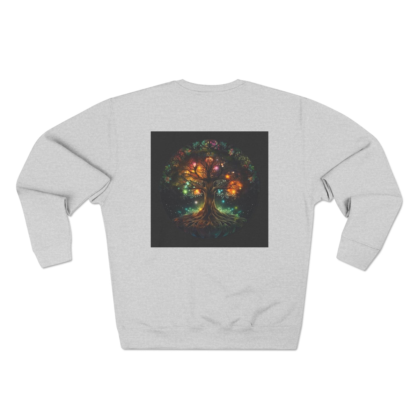 Illuminated Tree of Life Unisex Crewneck Sweatshirt